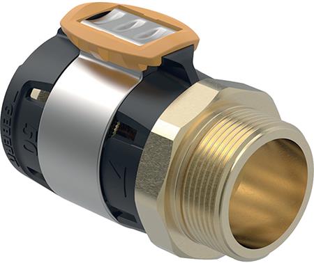 Geberit Flowfit Overgang Nip 50Mm 2" - Billigelogvvs.dk -