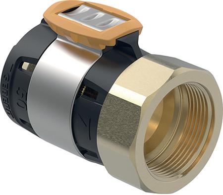 Geberit Flowfit Overgang Muf 50Mm 1 1/2" - Billigelogvvs.dk -