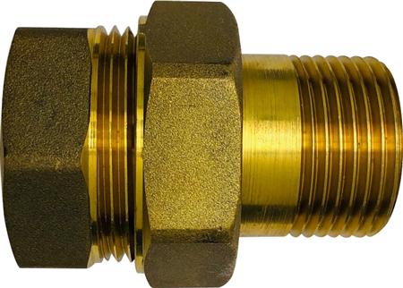 Radiatorforskruning 3/8" Ligeløbende ⎮ 5705154182415 ⎮ 405000003 ⎮ 5401035633 ⎮ 405000003