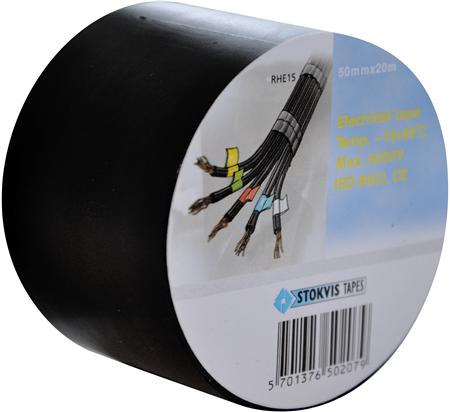 Tape Pvc Sort 50Mmx20M ⎮ 5701376502079 ⎮ 900000120 ⎮ 6839150468 ⎮