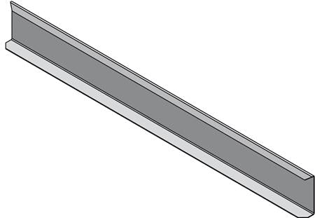 Deleskinne T/Holder 60Hx1Mm Fzs 3M - Billigelogvvs.dk -