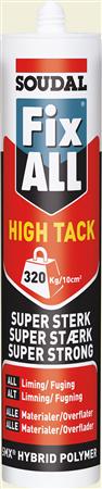 Fugemasse Fix All High Tack Grå ⎮ 0997011047 ⎮ 271479452 ⎮ 0997011047 ⎮ FIX ALL HIGH TAC GRÅ