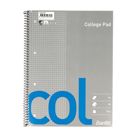 Kollegieblok A4 Kvadrat 70G 70Ark ⎮ 5705467007580 ⎮ 907000136 ⎮ 1897013364 ⎮