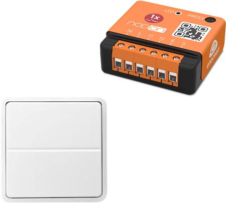 Trådløs Enocean Relæ + Tryk T/Fuga ⎮ 5705157111092 ⎮ 5467400824 ⎮ 5467400824 ⎮