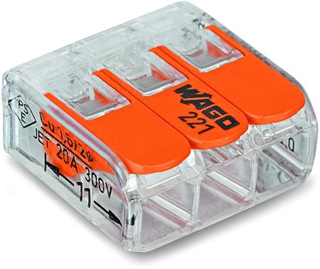 Wago Samlemuffe 3 X 4 Mm2 Transparent - Billigelogvvs.dk -