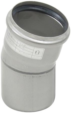 15 Gr. Bøj. 75Mm Rustf. - Billigelogvvs.dk