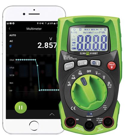 Multimeter Bluetooth 6100Bt ⎮ 6398215006 ⎮ 930008112 ⎮ 6398215006 ⎮