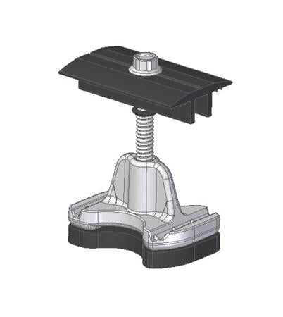 Mellemklemme 30-42 Til C-Skinne Sort ⎮ 5705157111641 ⎮ 5478006712 ⎮ 5478006712 ⎮