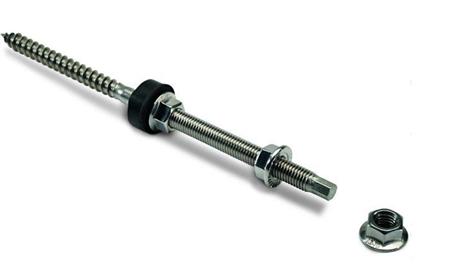 Stokskrue Sæt M12*200Mm Til Træ ⎮ 5705154244984 ⎮ 5478000418 ⎮ 5478000418 ⎮