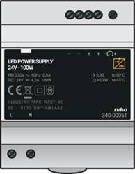 Modulær Strømforsyning 24 Vdc, 100 W ⎮ 3426000063 ⎮ 3426000063 ⎮ 3426000063 ⎮ 340-00051