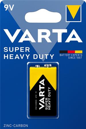 Batteri Superlife 6F22-1B 9V ⎮ 4008496556427 ⎮ 900047060 ⎮ 9494000196 ⎮ 2022101411