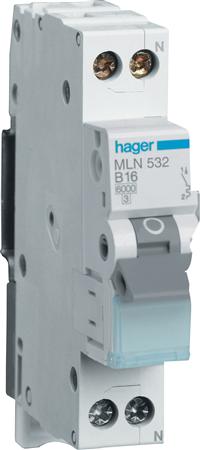 Automatsikring C10A 1P+N 6Ka 1M ⎮ 3250614312366 ⎮ 1522026710 ⎮ 1522026710 ⎮ 1522026710