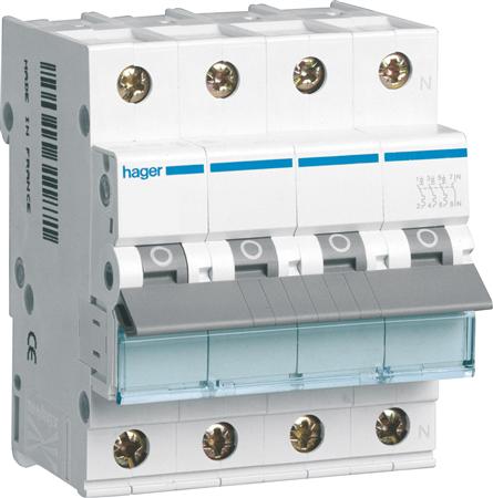 Automatsikring C13A 3P+N 6Ka 4M ⎮ 3250614314421 ⎮ 1522026422 ⎮ 1522026422 ⎮ 1522026422