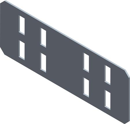 Samlebeslag 60Hx1,5Mm Zinc+ 150Mm - Billigelogvvs.dk -