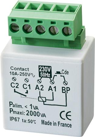 Indbyg 2000W Toggle-, Tids- Og Kiprelæ ⎮ 3760054543508 ⎮ 5485588757 ⎮ 5485588757 ⎮ MTR2000E