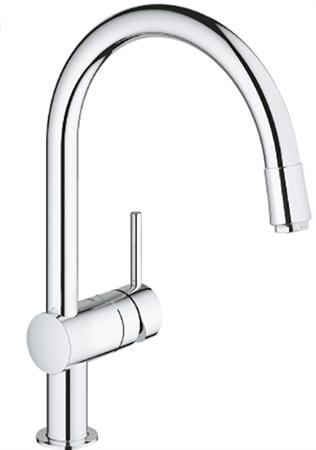 Minta Køkkenarmatur C-Tud Med Udtræk - Billigelogvvs.dk -