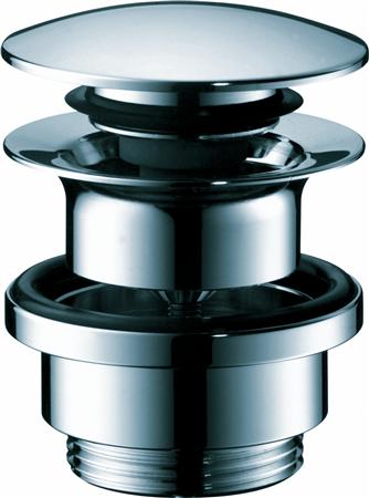 Krom Bundventil Push-Open Klik Funktion ⎮ 0274007004 ⎮ 747042010 ⎮ 0274007004 ⎮ 50100000