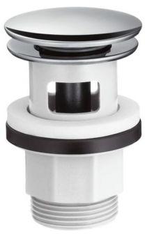 Push-Open Bundventil Kunstof Krom ⎮ 4011097716282 ⎮ 747042310 ⎮ 0274007101 ⎮ 50105000