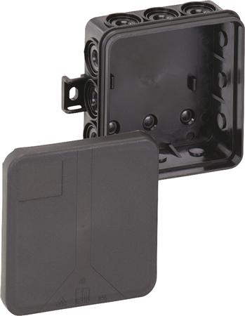 Forgreningsdåse I12 85X85 Sort ⎮ 4013902399291 ⎮ 5421533119 ⎮ 5421533119 ⎮ 33221201