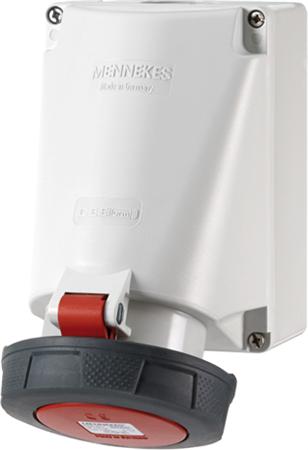 Cee Vægudtag 5 Polet 63A 400V Ip67, H6 ⎮ 4015394000631 ⎮ 5428430422 ⎮ 5428430422 ⎮ 136A