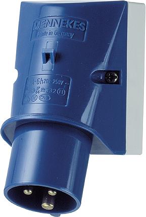 Cee Vægindtag 3 Polet 16A 230V Ip44, H6 ⎮ 4015394002376 ⎮ 5428430037 ⎮ 5428430037 ⎮ 332