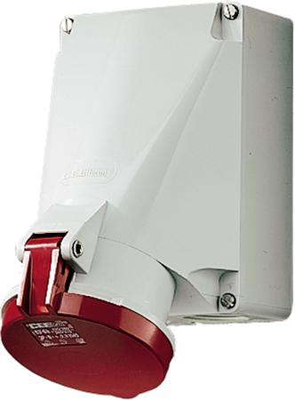 Cee Vægudtag 5 Polet 63A 400V Ip44, H6 ⎮ 4015394007708 ⎮ 5428430419 ⎮ 5428430419 ⎮ 1145A