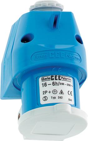 Cee Indtag Væg H6/230/16/3/44 ⎮ 4024941002424 ⎮ 5418520627 ⎮ 5418520627 ⎮ 242