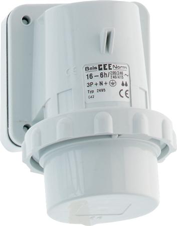 Cee Indtag Væg H6/230/16/3/67 ⎮ 4024941024853 ⎮ 5418520656 ⎮ 5418520656 ⎮