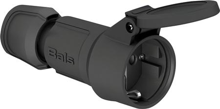 Slagfast Forlængerled 16A 250V Ip54 Sort ⎮ 4024941852432 ⎮ 5428522466 ⎮ 5428522466 ⎮