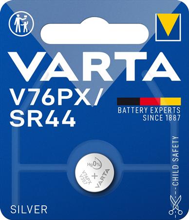 Batteri Photo V76Px Sr44 1,55V ⎮ 9494600457 ⎮ 900047210 ⎮ 9494600457 ⎮ 4075101401