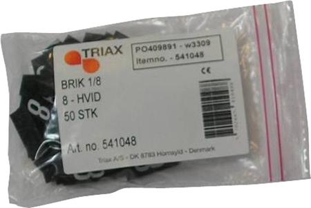 Brik Hvid 8 Ks 1/8 ⎮ 8211978716 ⎮ 8211978716 ⎮ 8211978716 ⎮ 541048