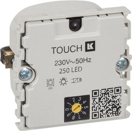 Fuga Lysdæmper Led 250 Touch Ir - Ua ⎮ 5702969106902 ⎮ 1067004679 ⎮ 1067004679 ⎮ AAK506D0127