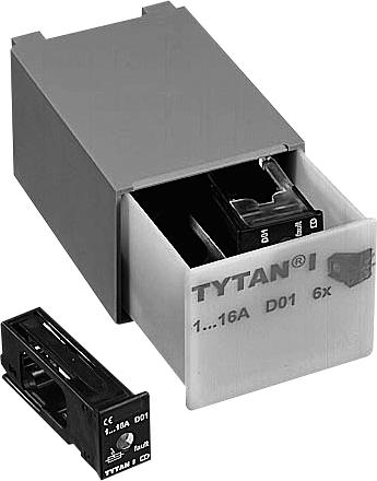 Sikringsskuffe 2A-16A  Tytan ⎮ 5703102006127 ⎮ 3419700710 ⎮ 3419700710 ⎮