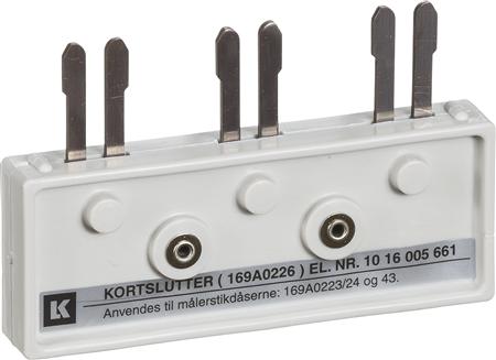 Kortslutter Til Målerklemme ⎮ 1016005661 ⎮ 1016005661 ⎮ 1016005661 ⎮ AAK169A0226