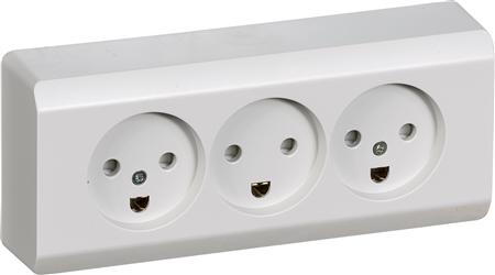 Opus66 Udvendig Triple Stikkontakt Mj Lg ⎮ 1017029620 ⎮ 1017029620 ⎮ 1017029620 ⎮ AAK501N5513
