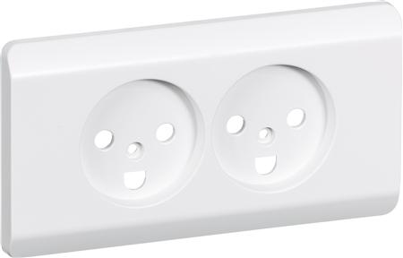 Opus66 Afdækn Stikk Dobbel Hv ⎮ 5703302054072 ⎮ 1017030570 ⎮ 1017030570 ⎮