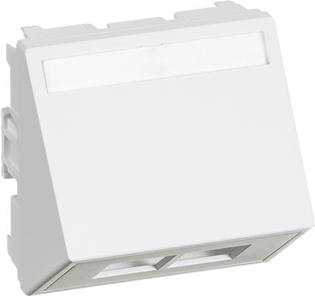 Udtag Lk 2Xrj45 T9 Clicline Hvid ⎮ 1086003318 ⎮ 1086003318 ⎮ 1086003318 ⎮ AAK108F6835
