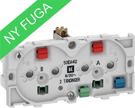 Fuga Dob Stik 2 Tnd 2P+J 2M Ua - Billigelogvvs.dk -