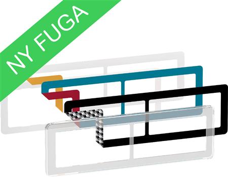 Fuga Choice Ramme 2X2M, Transp - Billigelogvvs.dk -