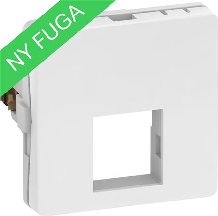Udtag Fuga T1 1X Systimax, 1M Hvid - Billigelogvvs.dk -