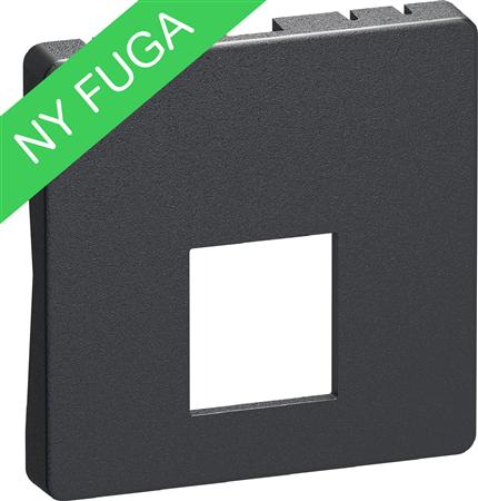 Afdækning Fuga T1 1X Keystone 1M Koksgrå - Billigelogvvs.dk -