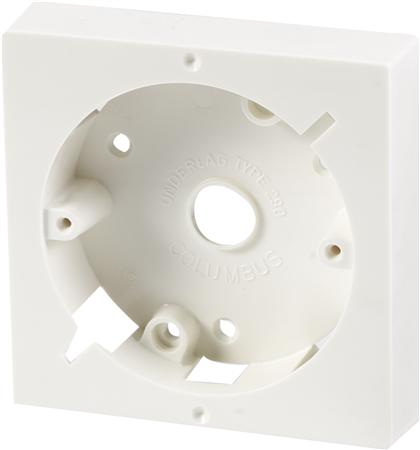 Underlag F/Columbustryk Hvid - Billigelogvvs.dk -