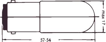 Glødelampe Ba15D 5W 24V ⎮ 5450502768 ⎮ 5450502768 ⎮ 5450502768 ⎮
