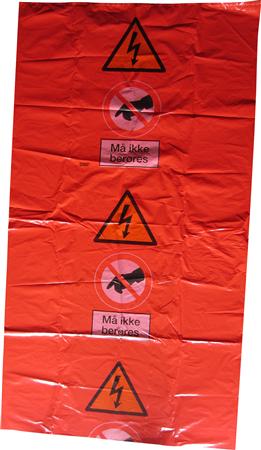Advarselspose Stor 140X77X55Cm ⎮ 5703814060844 ⎮ 940001238 ⎮ 9530001172 ⎮ 95 30 001 170