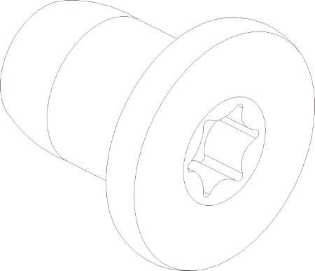 Cylinderskrue, Torx, Lavt Hoved ⎮ 5705100116792 ⎮ 00000 ⎮ 1914070073 ⎮ 3041-0608