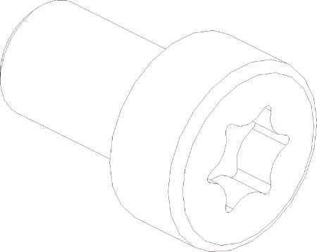 Cylinderskrue, Torx ⎮ 5705100117010 ⎮ 00000 ⎮ 1914070206 ⎮ 3101-0612