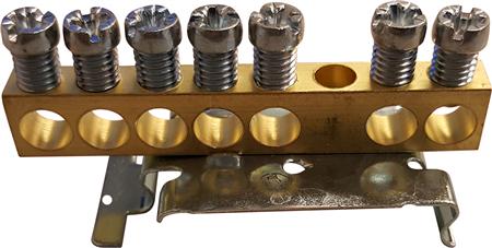 Jordklemme Med Din-Skinne Beslag Cu-Mini ⎮ 5705100128412 ⎮ 1914527348 ⎮ 1914527348 ⎮ 2077-0001