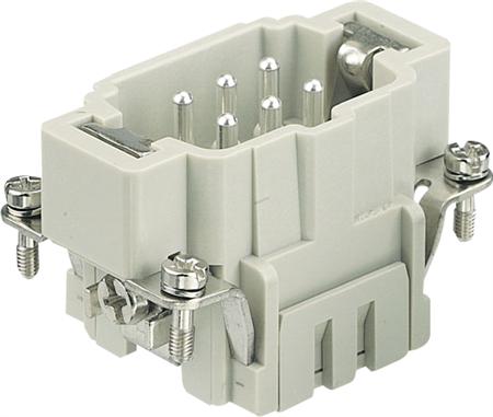 Stikindsats Han 6 B Fjeder Klem Han-Del ⎮ 5713140050761 ⎮ 5428333671 ⎮ 5428333671 ⎮ 09330062616