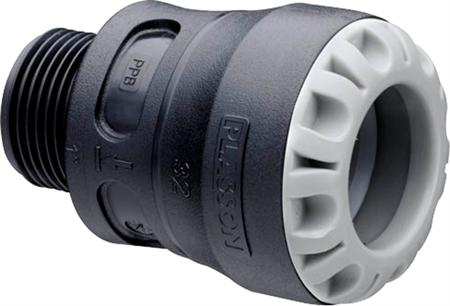 50 X 11/2" Plasson Overgangnp ⎮ 5705157600183 ⎮ 072912155 ⎮ 278600180 ⎮ 13090155