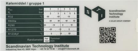 Solar Kølemiddel Stok R32 ⎮ 5705158078387 ⎮ 900500978 ⎮ 0300078389 ⎮ 07 496 (DK)